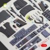 KELIK K48047 F-35A LIGHTNING II INTERIOR 3D DECALS FOR KITTY HAWK KIT 1/48